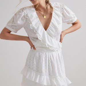 lightweight wrap-over blouse from Forever That Girl Used Perfect Condition